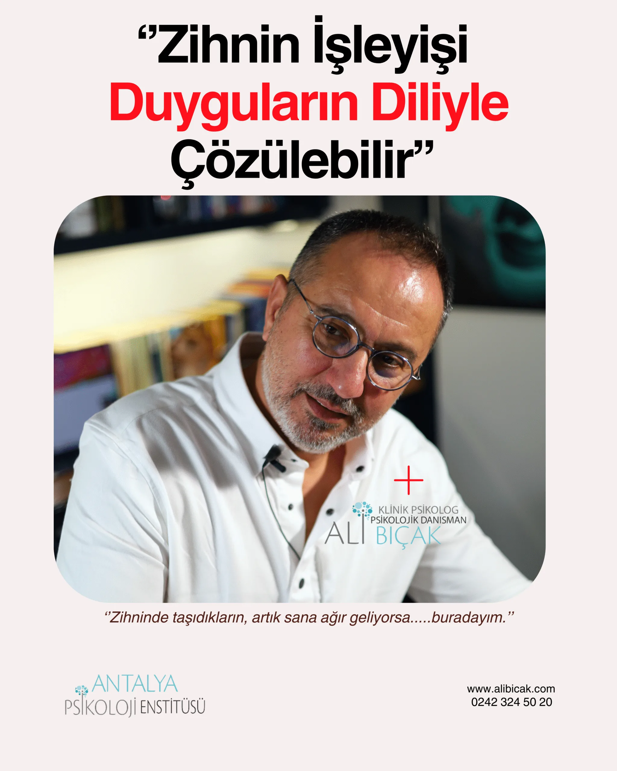 Psikolog Ali Bıçak
